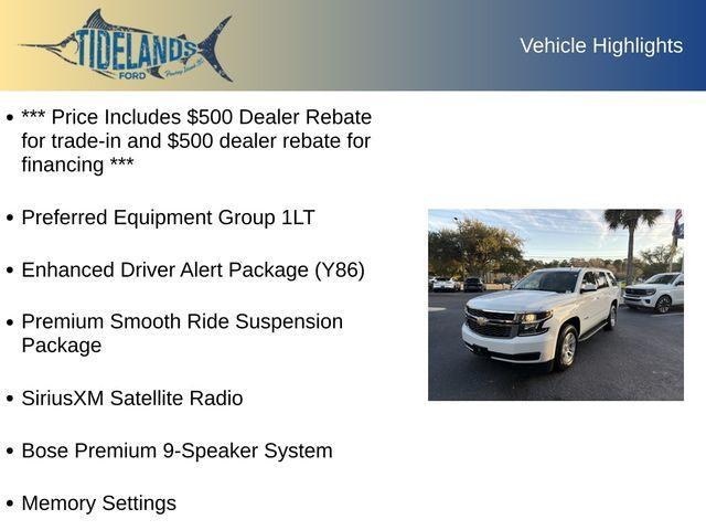 used 2018 Chevrolet Tahoe car, priced at $23,500