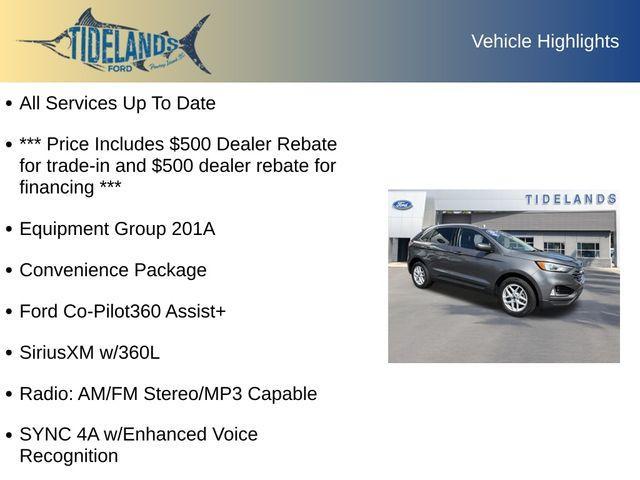 used 2022 Ford Edge car, priced at $21,800