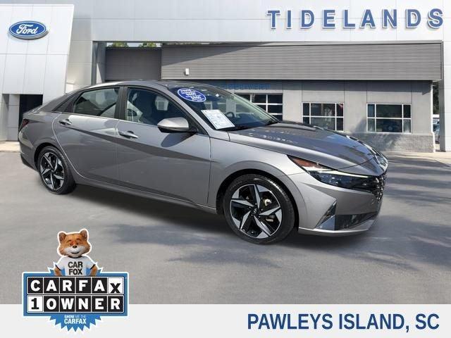 used 2021 Hyundai ELANTRA HEV car, priced at $15,500