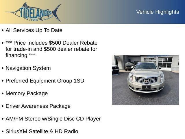 used 2015 Cadillac SRX car, priced at $15,500