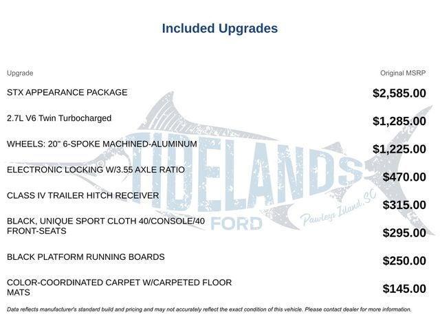 used 2023 Ford F-150 car, priced at $34,995