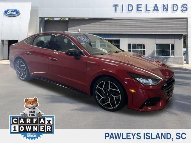 used 2022 Hyundai Sonata car, priced at $21,995