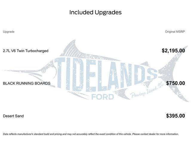 new 2025 Ford Ranger car, priced at $50,240
