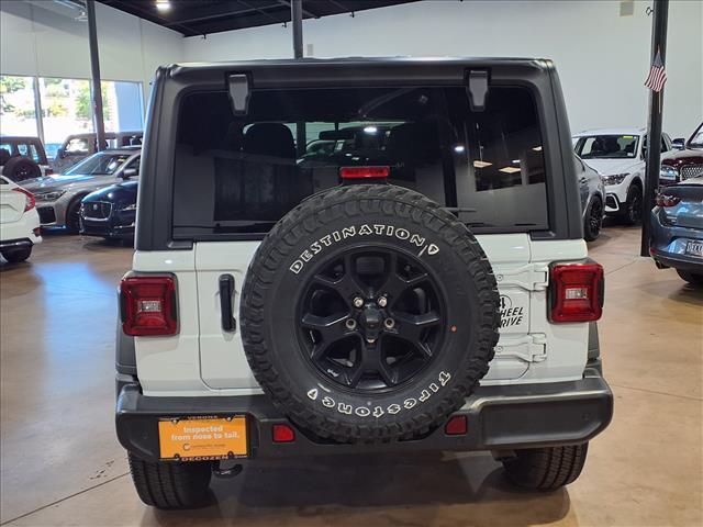 used 2021 Jeep Wrangler car, priced at $32,900