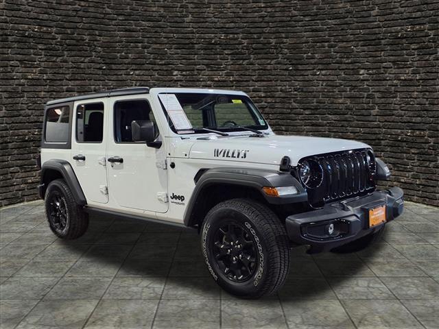 used 2021 Jeep Wrangler car, priced at $32,900