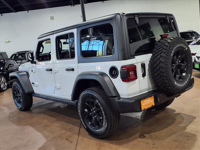 used 2021 Jeep Wrangler car, priced at $32,900