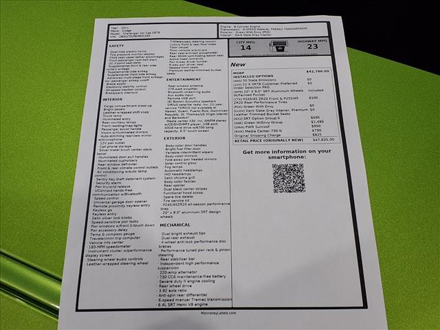 used 2011 Dodge Challenger car, priced at $29,900