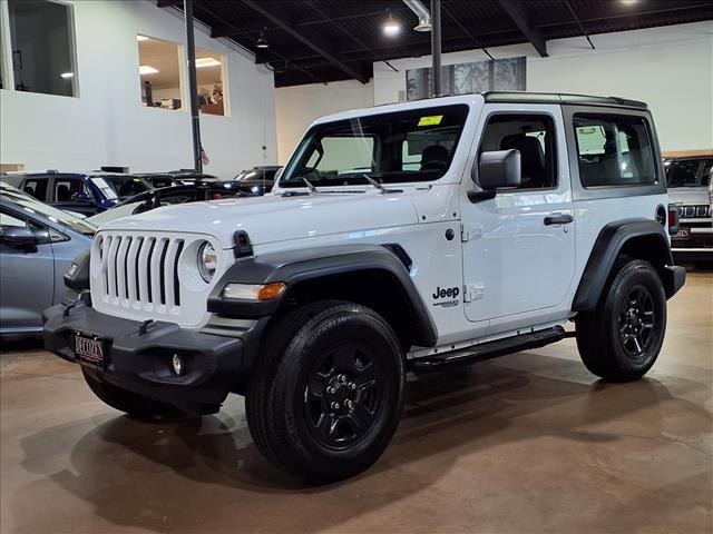 used 2021 Jeep Wrangler car, priced at $26,900