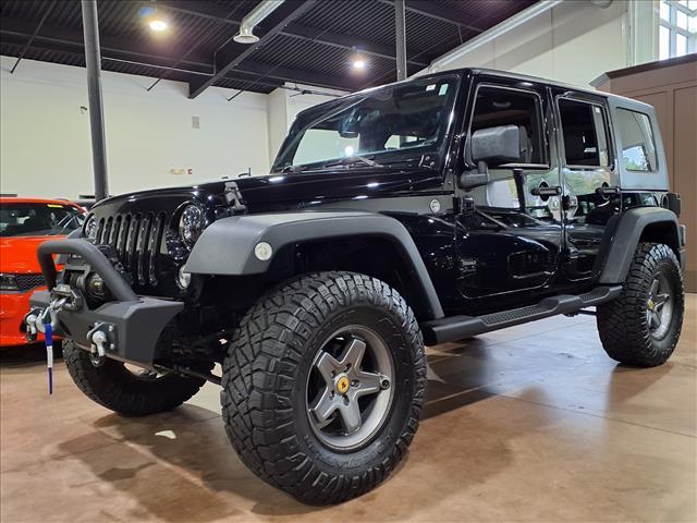 used 2009 Jeep Wrangler Unlimited car, priced at $18,995