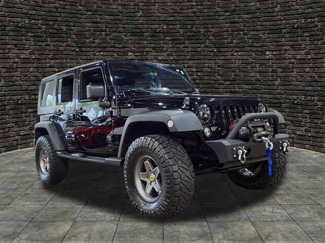 used 2009 Jeep Wrangler Unlimited car, priced at $18,995