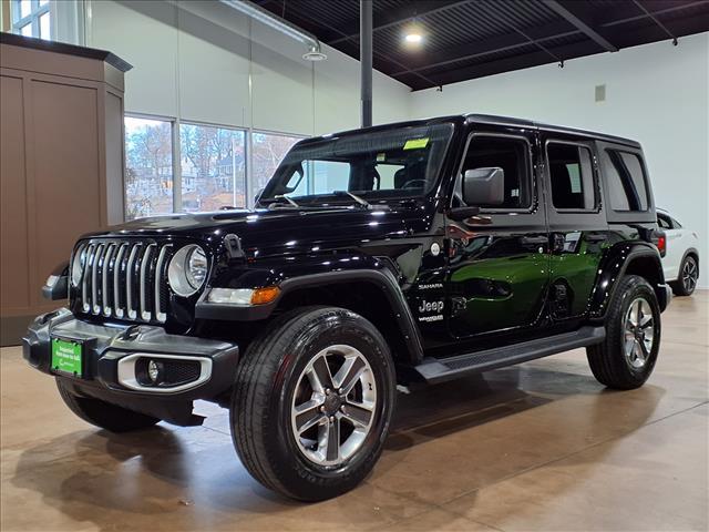 used 2021 Jeep Wrangler Unlimited car, priced at $24,400