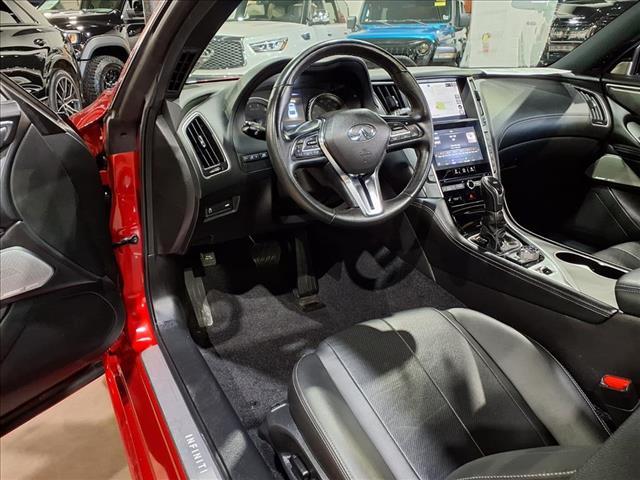 used 2022 INFINITI Q60 car, priced at $35,900