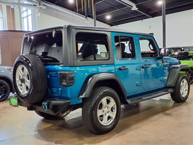 used 2020 Jeep Wrangler Unlimited car, priced at $21,100