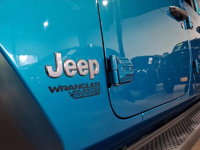 used 2020 Jeep Wrangler Unlimited car, priced at $21,100