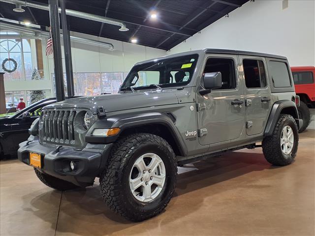 used 2021 Jeep Wrangler Unlimited car, priced at $29,900