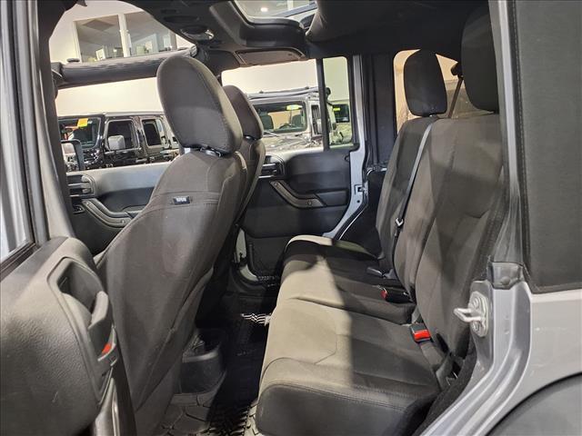 used 2017 Jeep Wrangler Unlimited car, priced at $20,594