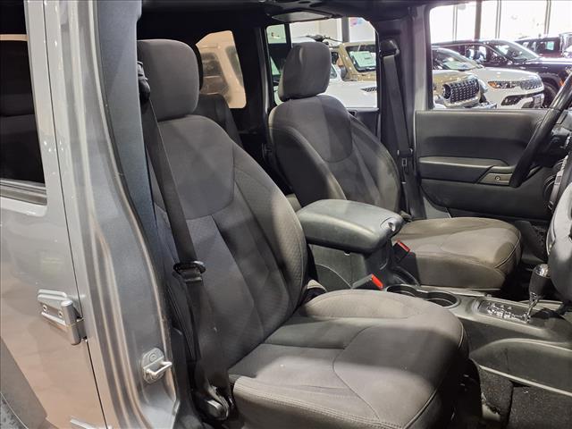 used 2017 Jeep Wrangler Unlimited car, priced at $20,594
