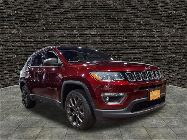 used 2021 Jeep Compass car, priced at $18,800