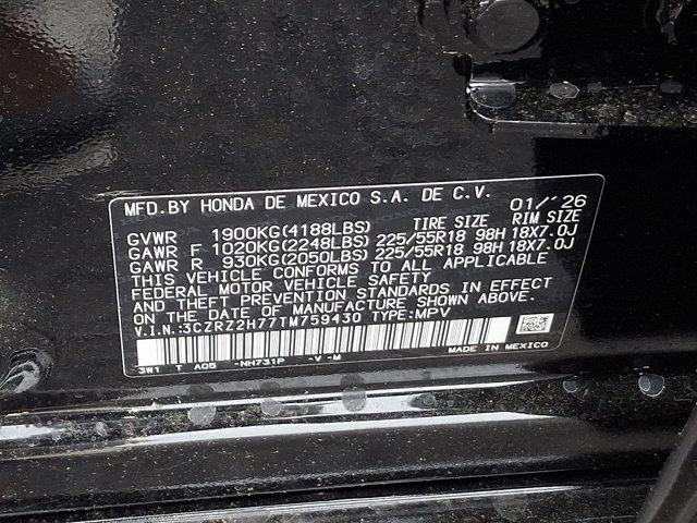 new 2026 Honda HR-V car, priced at $33,790