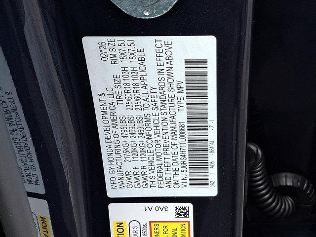 new 2026 Honda CR-V car, priced at $38,840