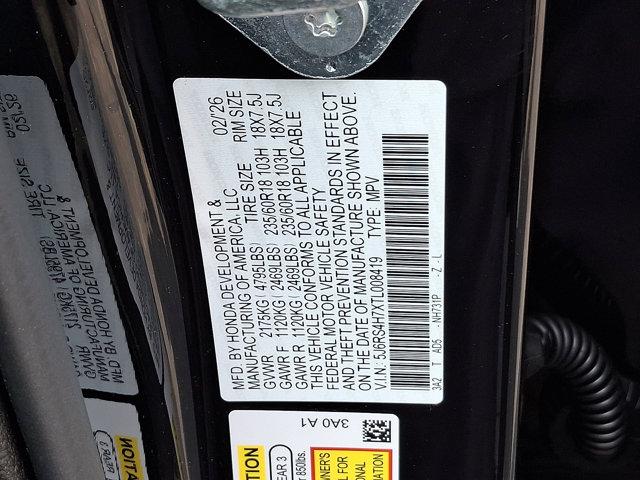 new 2026 Honda CR-V car, priced at $38,840