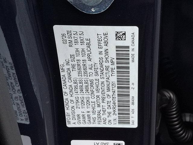 new 2026 Honda CR-V car, priced at $38,840