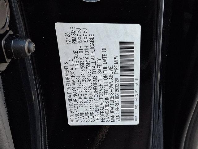 new 2026 Honda Odyssey car, priced at $48,990