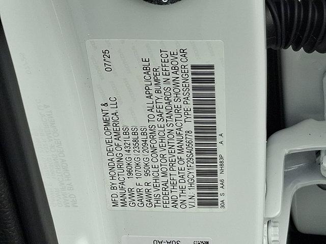 new 2025 Honda Accord car, priced at $29,900