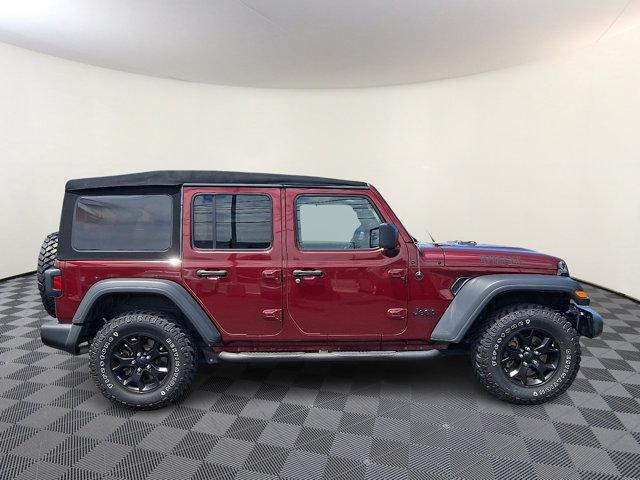used 2021 Jeep Wrangler car, priced at $28,121