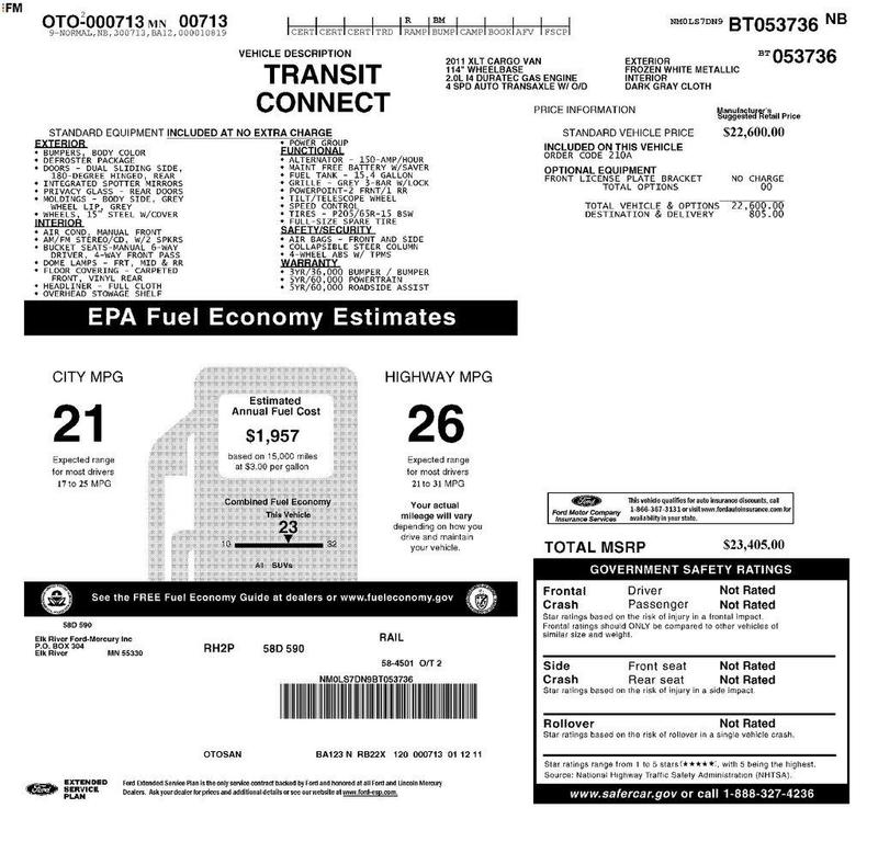 used 2011 Ford Transit Connect car