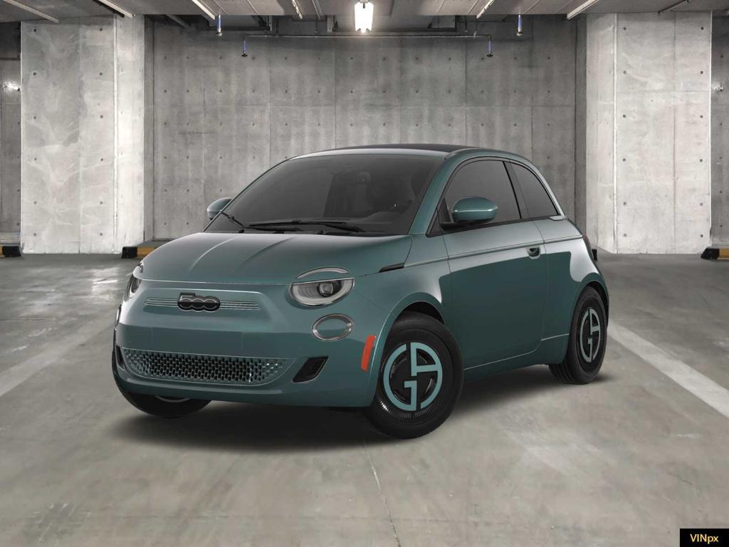 new 2025 FIAT 500e car, priced at $37,495