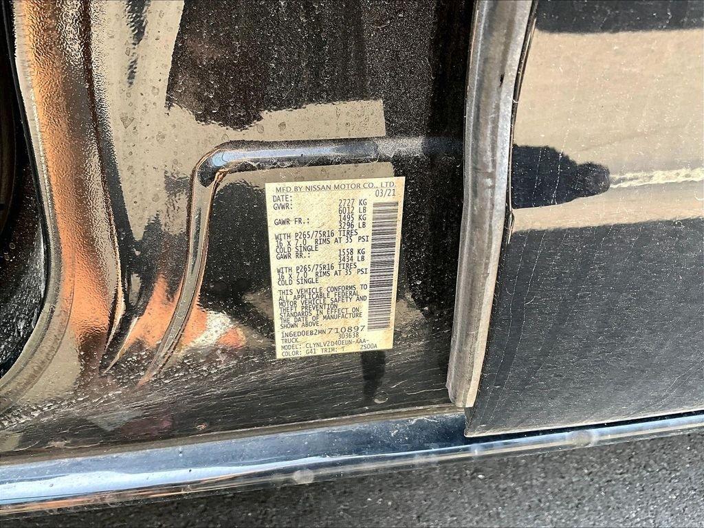 used 2021 Nissan Frontier car, priced at $29,125