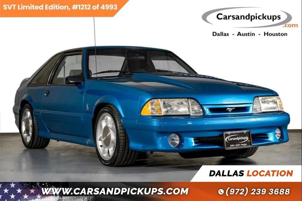 used 1993 Ford Mustang car, priced at $73,995