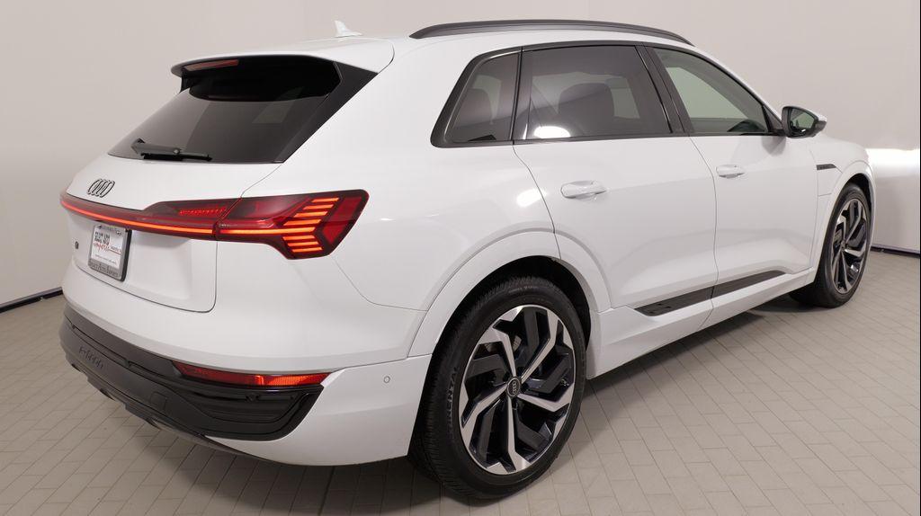 used 2024 Audi Q8 e-tron car, priced at $47,450