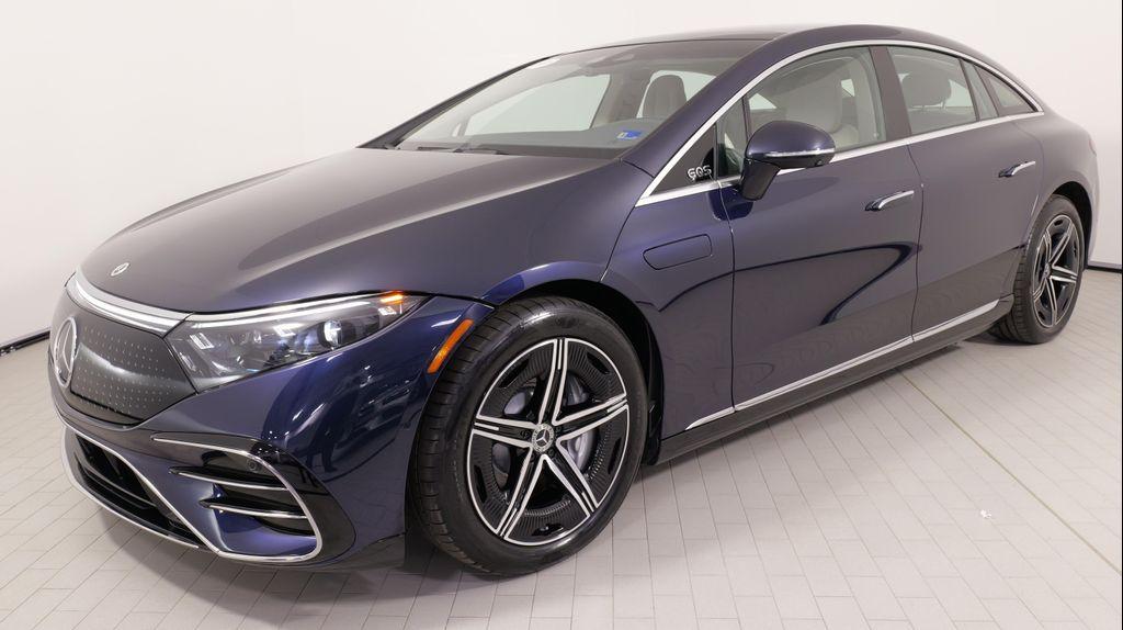 used 2023 Mercedes-Benz EQS 580 car, priced at $59,999