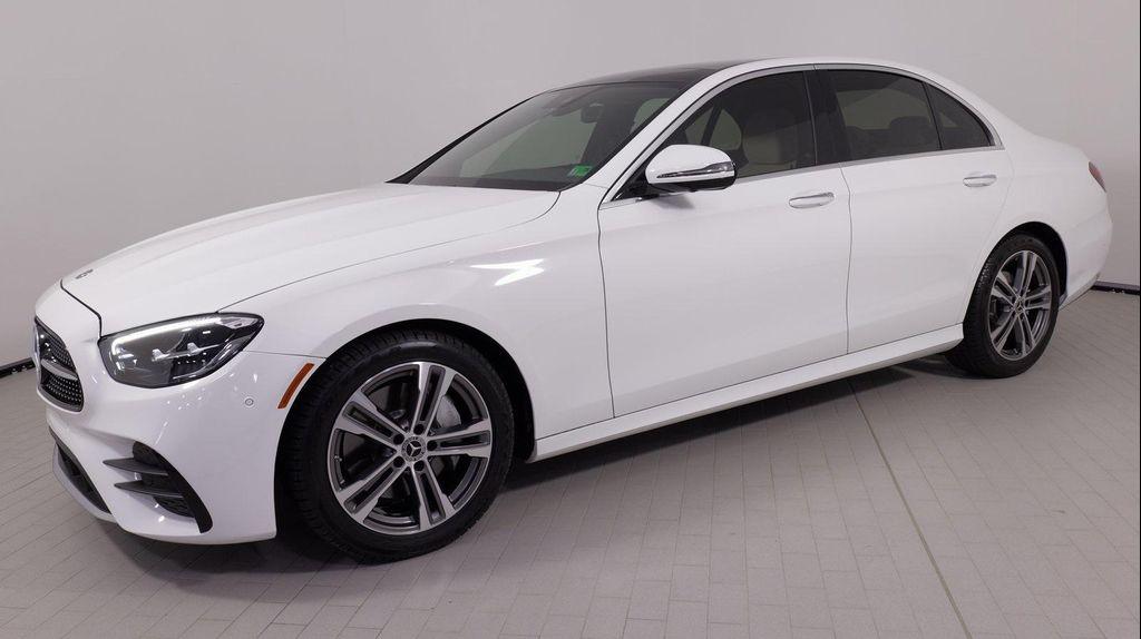 used 2021 Mercedes-Benz E-Class car, priced at $37,999