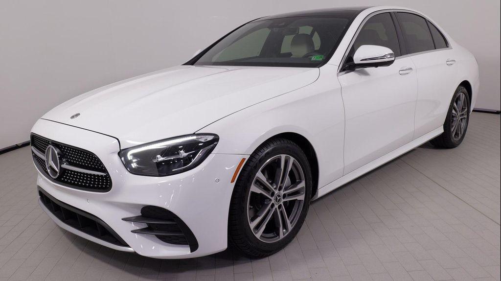 used 2021 Mercedes-Benz E-Class car, priced at $37,999