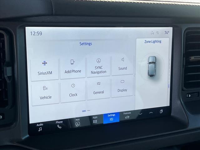 new 2025 Ford Bronco car, priced at $72,945