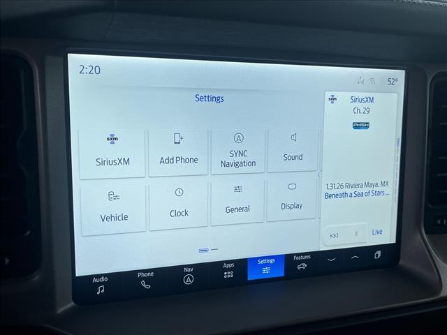 new 2025 Ford Bronco car, priced at $58,555