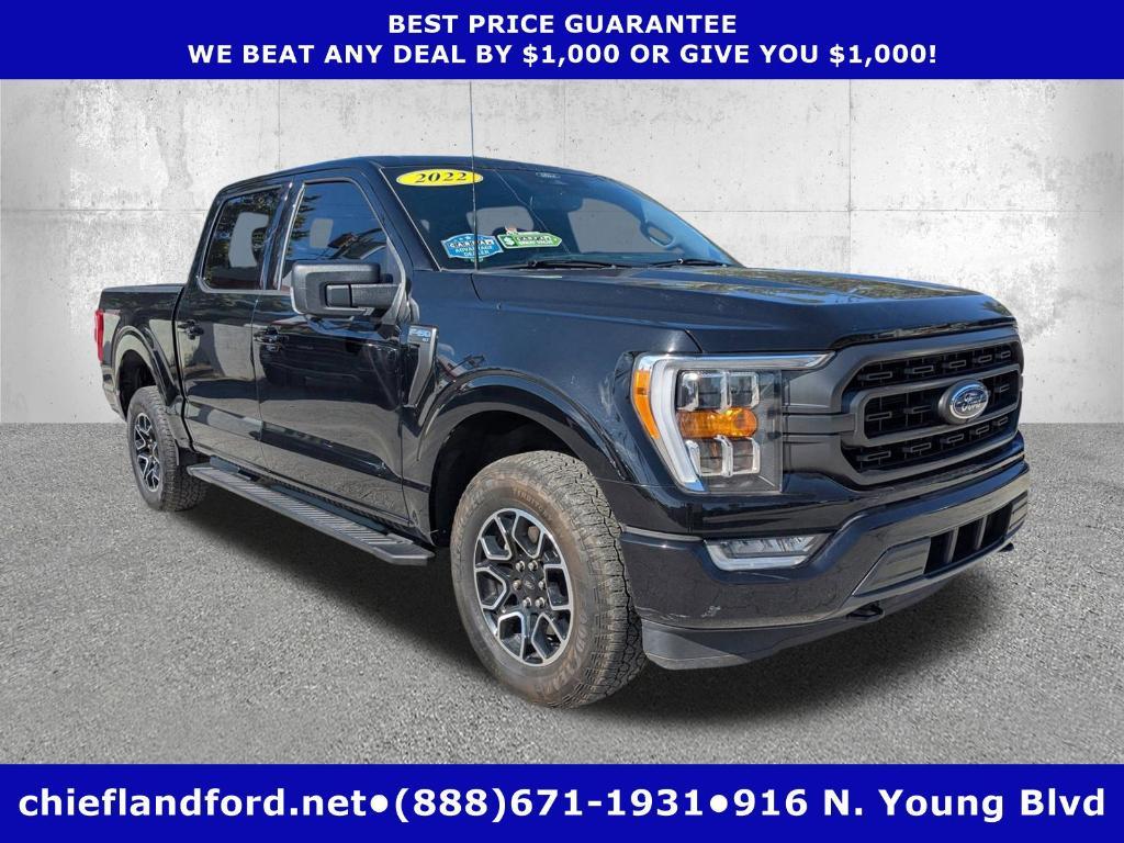 used 2022 Ford F-150 car, priced at $37,984