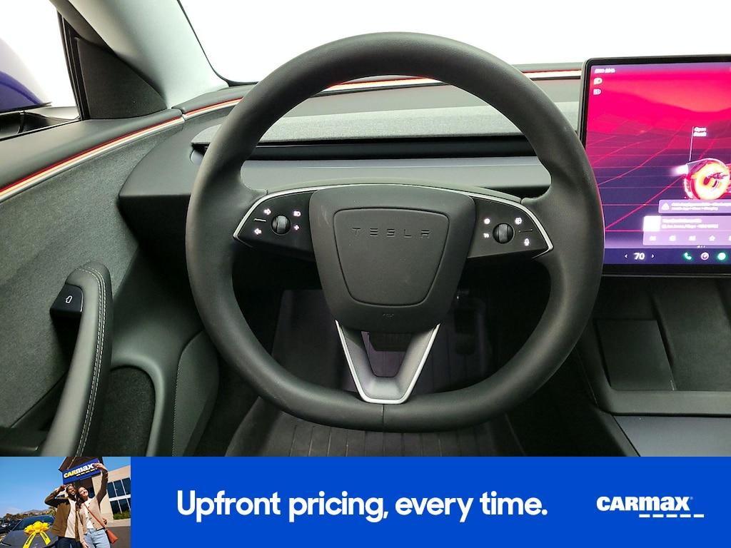 used 2025 Tesla Model 3 car, priced at $35,998