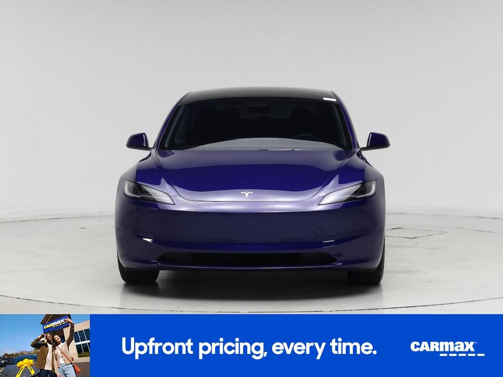 used 2025 Tesla Model 3 car, priced at $35,998