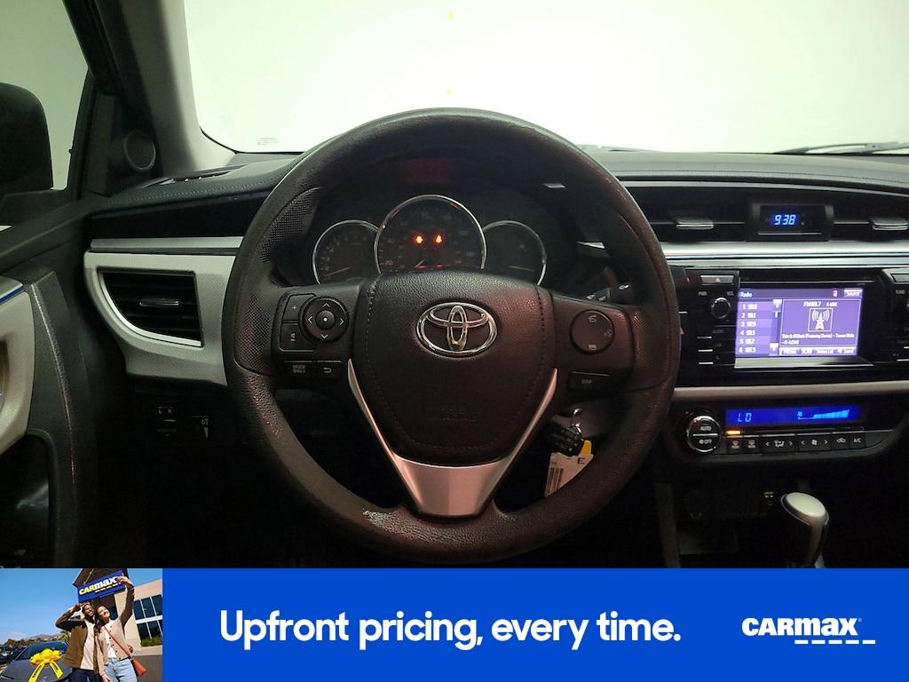 used 2015 Toyota Corolla car, priced at $13,998