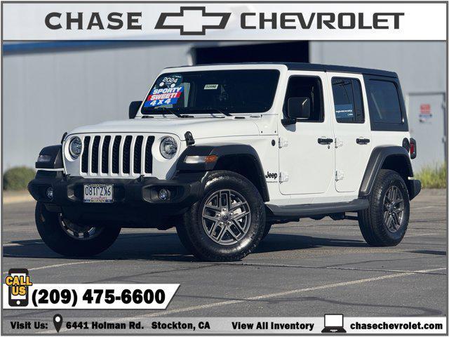 used 2024 Jeep Wrangler car, priced at $39,988