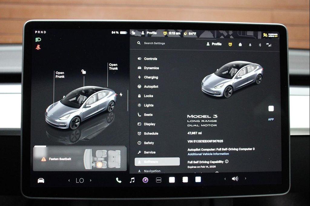 used 2022 Tesla Model 3 car, priced at $23,490