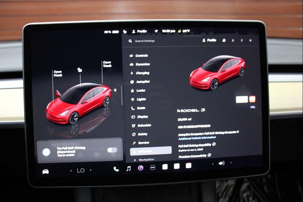 used 2023 Tesla Model 3 car, priced at $24,388