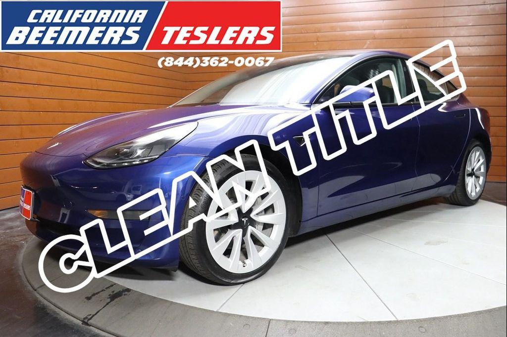 used 2022 Tesla Model 3 car, priced at $20,990