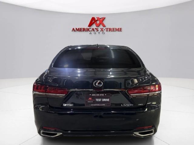 used 2018 Lexus LS 500 car, priced at $36,359