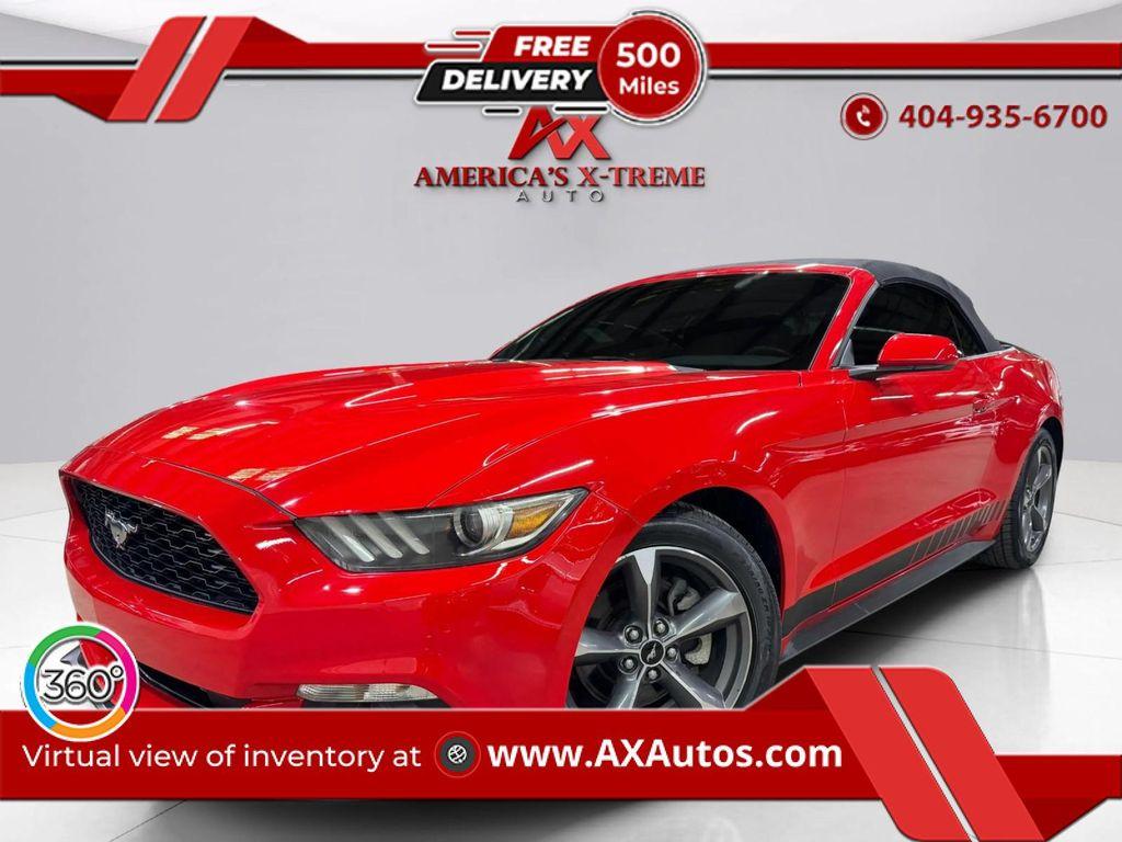 used 2015 Ford Mustang car, priced at $14,354
