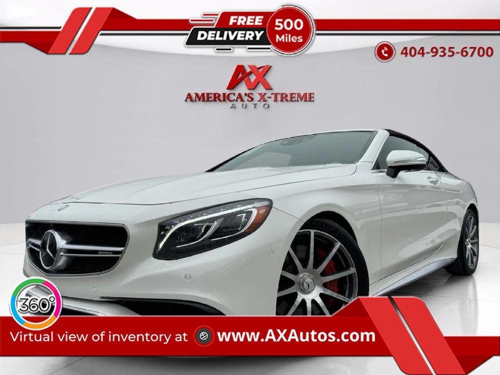 used 2017 Mercedes-Benz AMG S 63 car, priced at $49,999